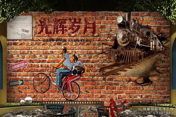 憶青春主題餐廳如何裝修設計？