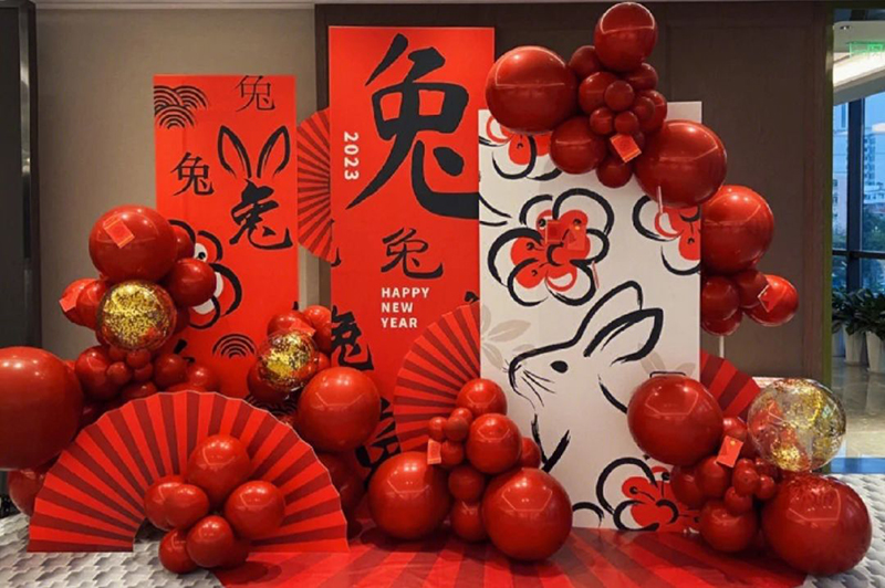 公司年會(huì )現場(chǎng)接待布置參考圖片（二）